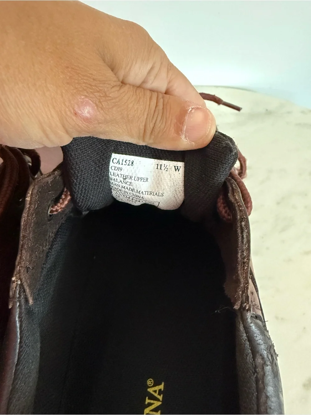 Carolina Braze Men's Work Shoe Size 11.5 W Used Condition see photos
